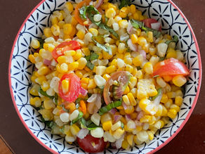 Fresh Corn Salad For The Win!