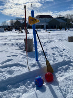 Tools for Snoquet -- hocket sticks & brooms