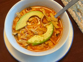 Use Up Your Leftover Chicken: Chicken Tortilla Soup