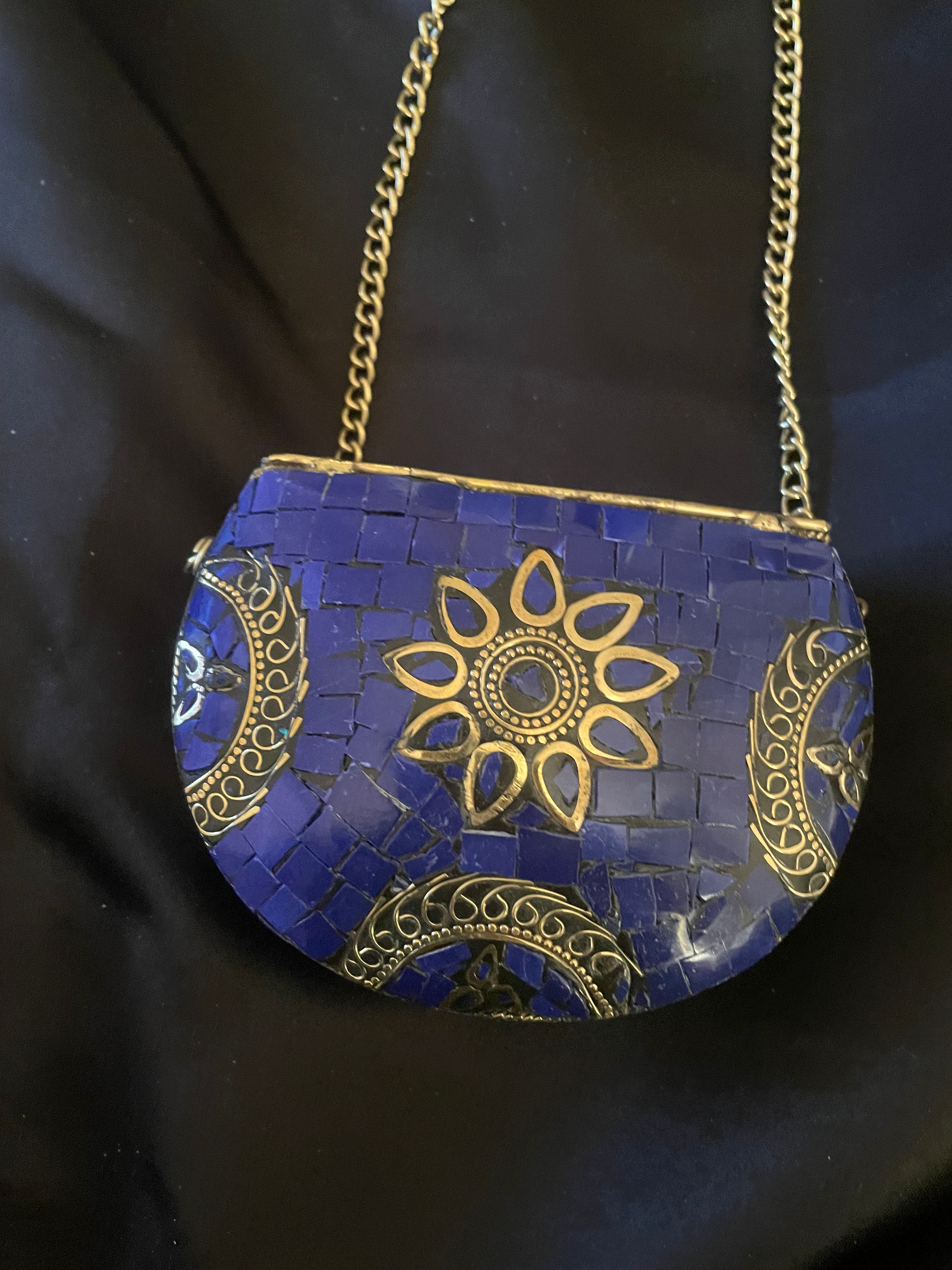 Evening Bag from Tibet . Each one is one of a kind!