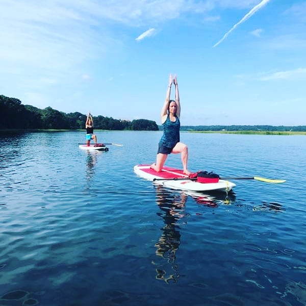 Paddleboard Yoga Classes Stonybrook Kayak