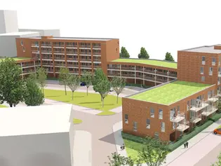 Betonwerk 84 appartementen