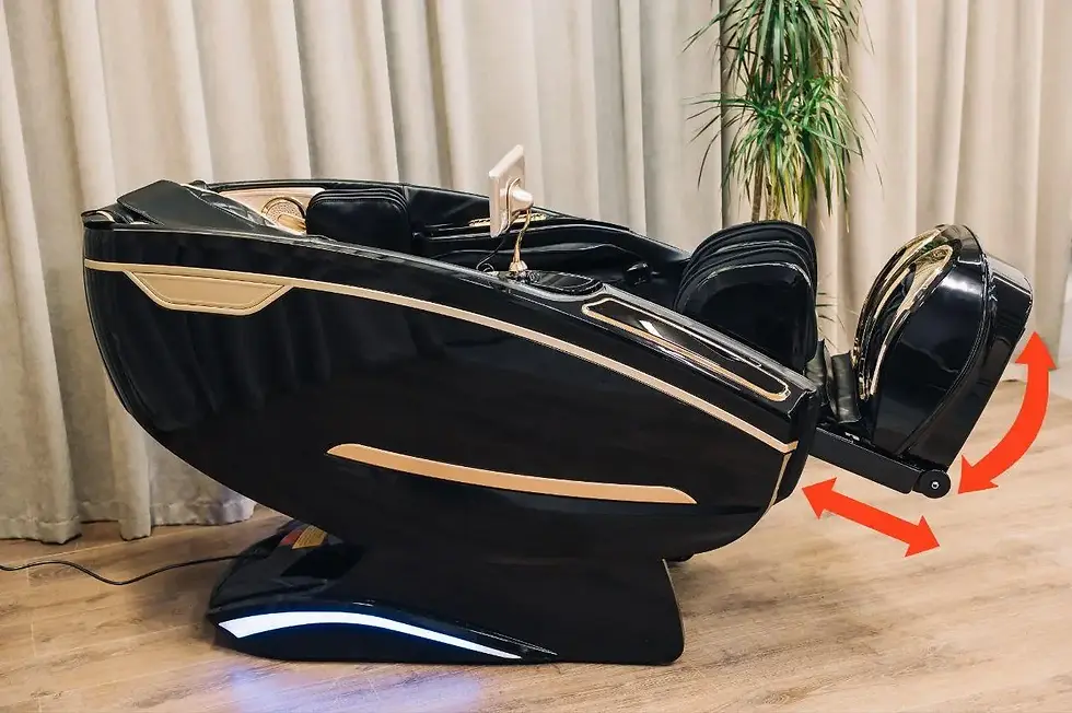 Прев'ю: Масажне крісло XZERO LX99 Luxury+ Black