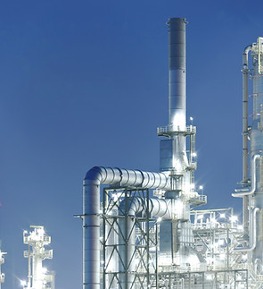 산업용 정유 공장