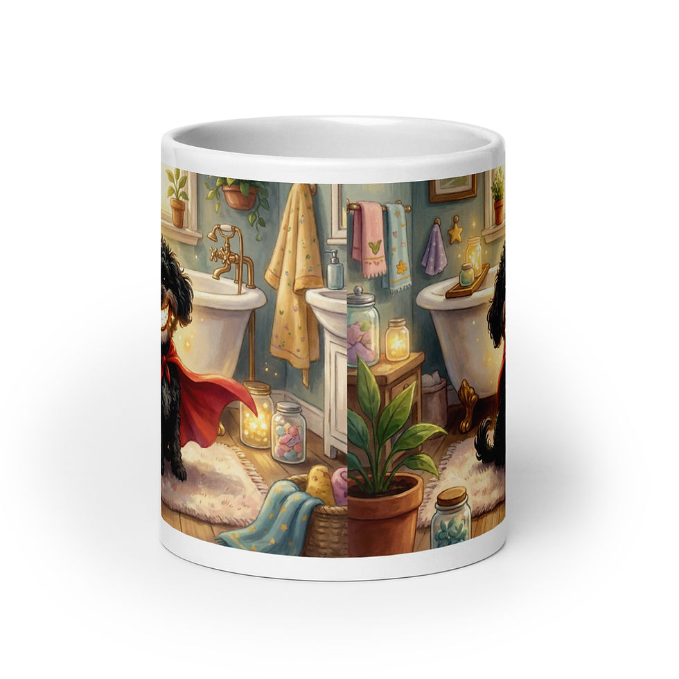 Thumbnail: Sparkle Tooth Quest Ceramic Mug Featuring Sir Otto's Sparkly Smile