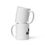 Thumbnail: EDIDION Signature Ceramic Mug in White, side view with metallic logo.
