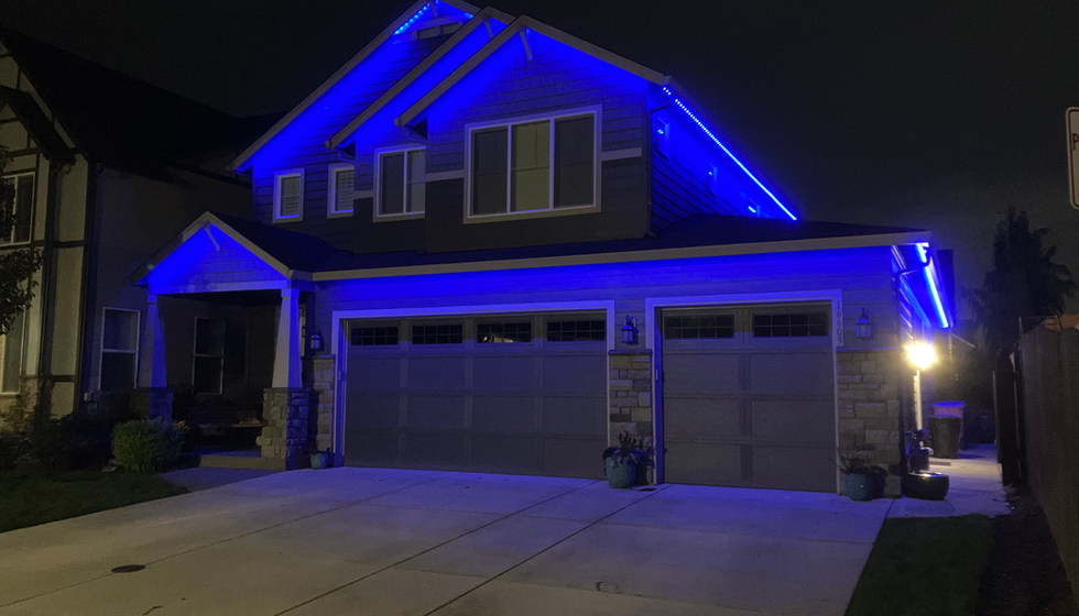 Permanent Outdoor/Exterior LED Trim & Strip Lights in Vancouver