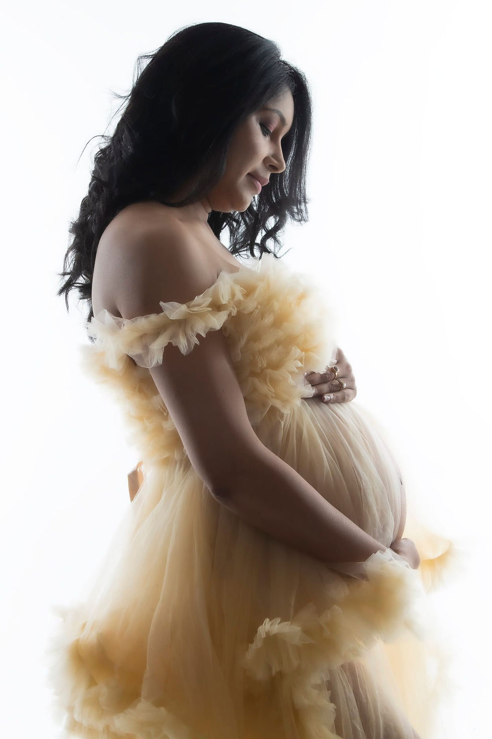 Maternity Pregnancy Photographer at Tals Studio NYC Photography Studio in Manhattan Photoshoot