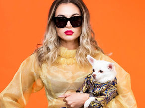 Natalie Zarra Walk the runway  Anthony Rubio Designs NYFW 2020 At Tals Studio Photo By Yoni Levy 