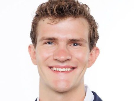 Medical student getting ERAS headshot in NYC photo studio