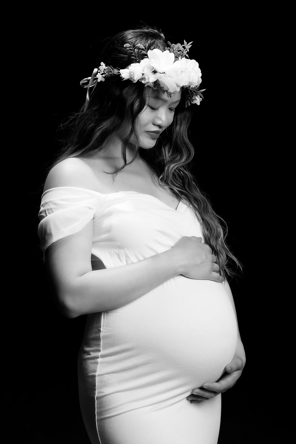 Maternity Photoshoot Couple pregnant mom