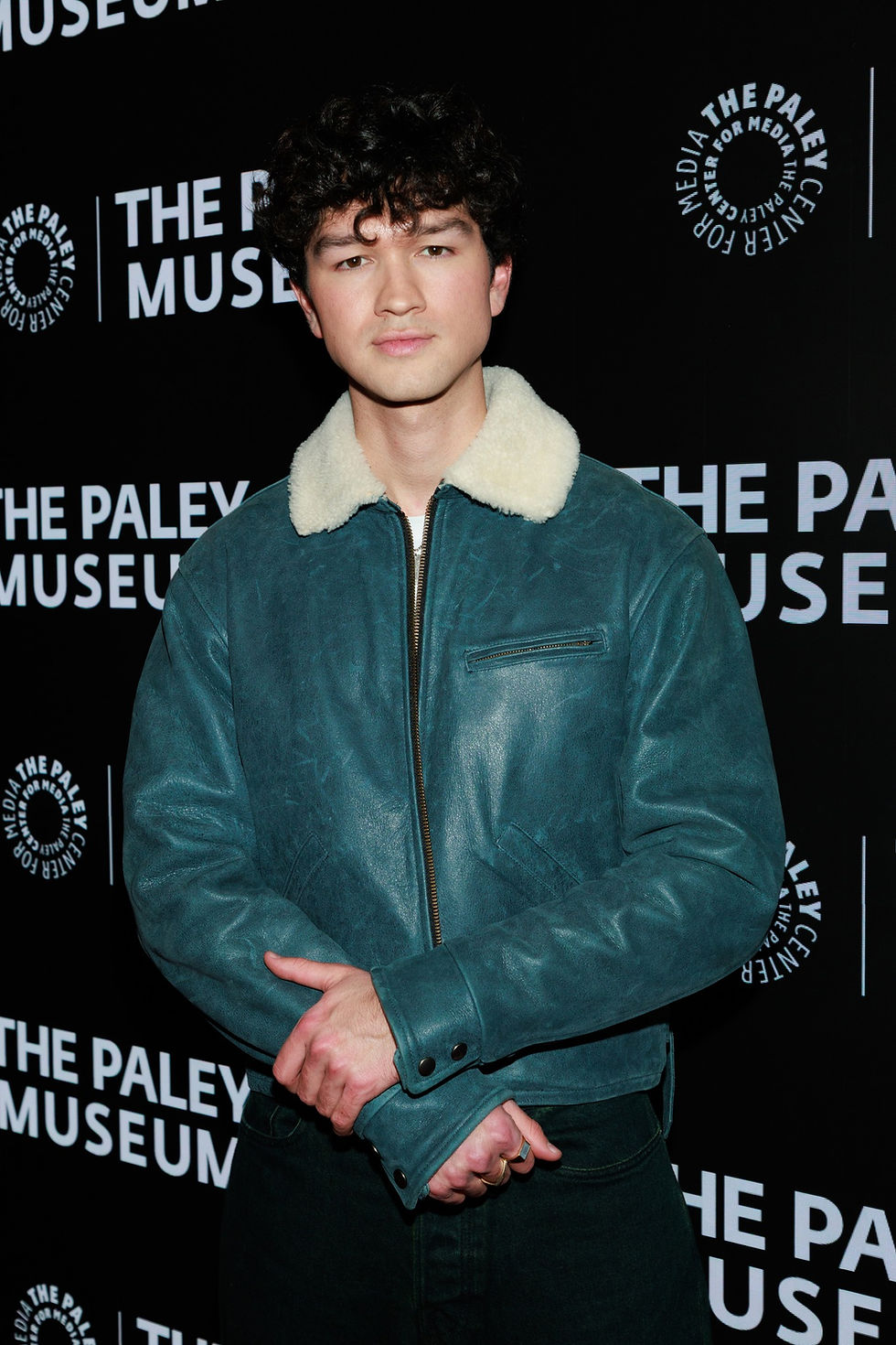 Charlie Bushnell attends PaleyLive's "Percy Jackson And The Olympians" - An Inside Look At Season 2 at The Paley Museum on December 17, 2025 in New York City.