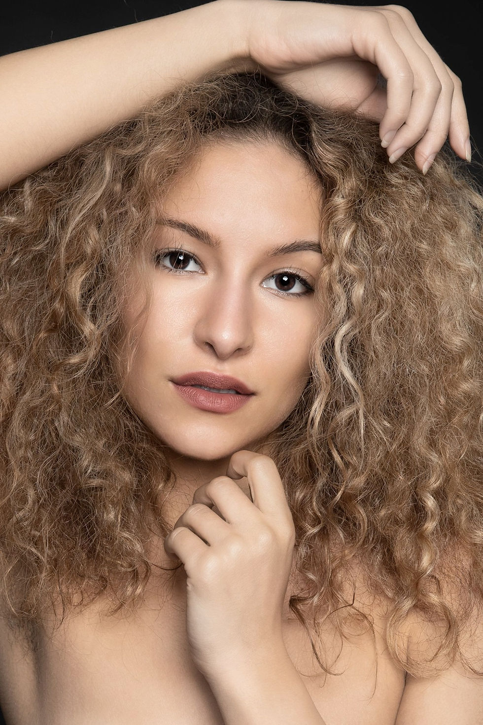 Glamour photography is about feeling comfortable in your own skin