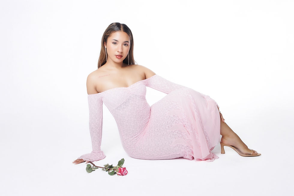 Glamour photoshoot studio lighting