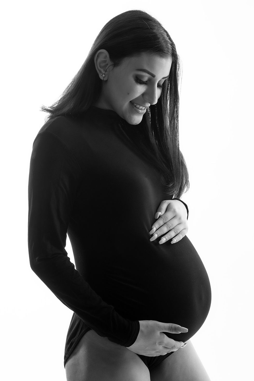 Maternity Photoshoot Couple pregnant mom