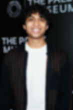 Aryan Simhadri attends PaleyLive's "Percy Jackson And The Olympians" - An Inside Look At Season 2 at The Paley Museum on December 17, 2025 in New York City.