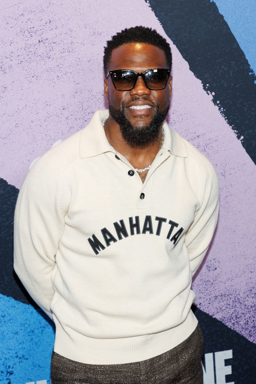 Kevin Hart attends Apple TV+'s "Number One On The Call Sheet: Black Leading Men In Hollywood" New York premiere at Crosby Street Hotel on March 10, 2025 in New York City. (Photo by Zion Yoni Levy/Tals Studio )