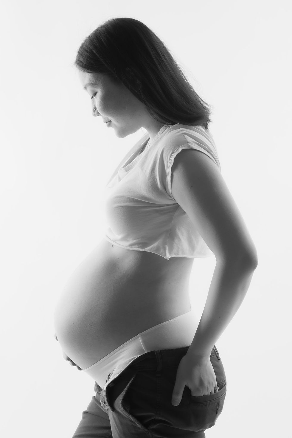 Maternity Photoshoot Couple pregnant mom