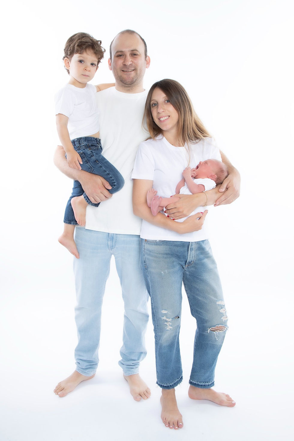 Professional Family Portrait Photography at NYC Studio - Affordable Photoshoot Package 