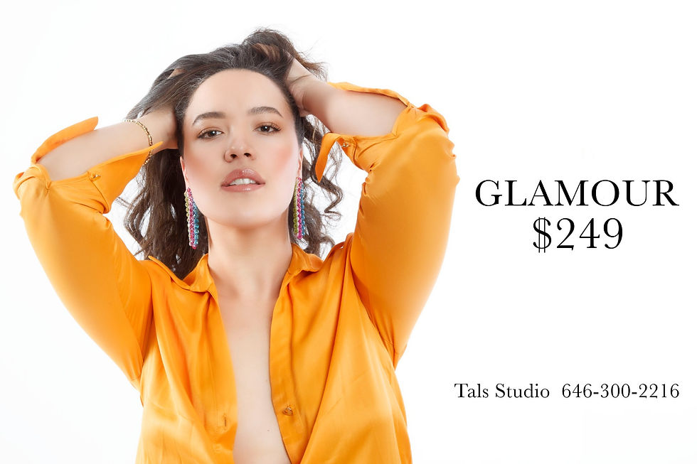 Glamour Shots Photography highlights your beauty and individuality. Glam photographer Zion Yoni Levy has been photographing portraits that highlight clients’ unique beauty for over 40 years. Glamour shots are a special form of female portraiture that reveal a captivating glow. This photoshoot combines contemporary and feminine portraits to provide a relaxing experience to celebrate yourself. 
