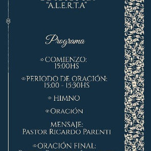 Reinicio de cursos de la ESCUELA BÍBLICA DE TEOLOGÍA A.L.E.R.T.A.