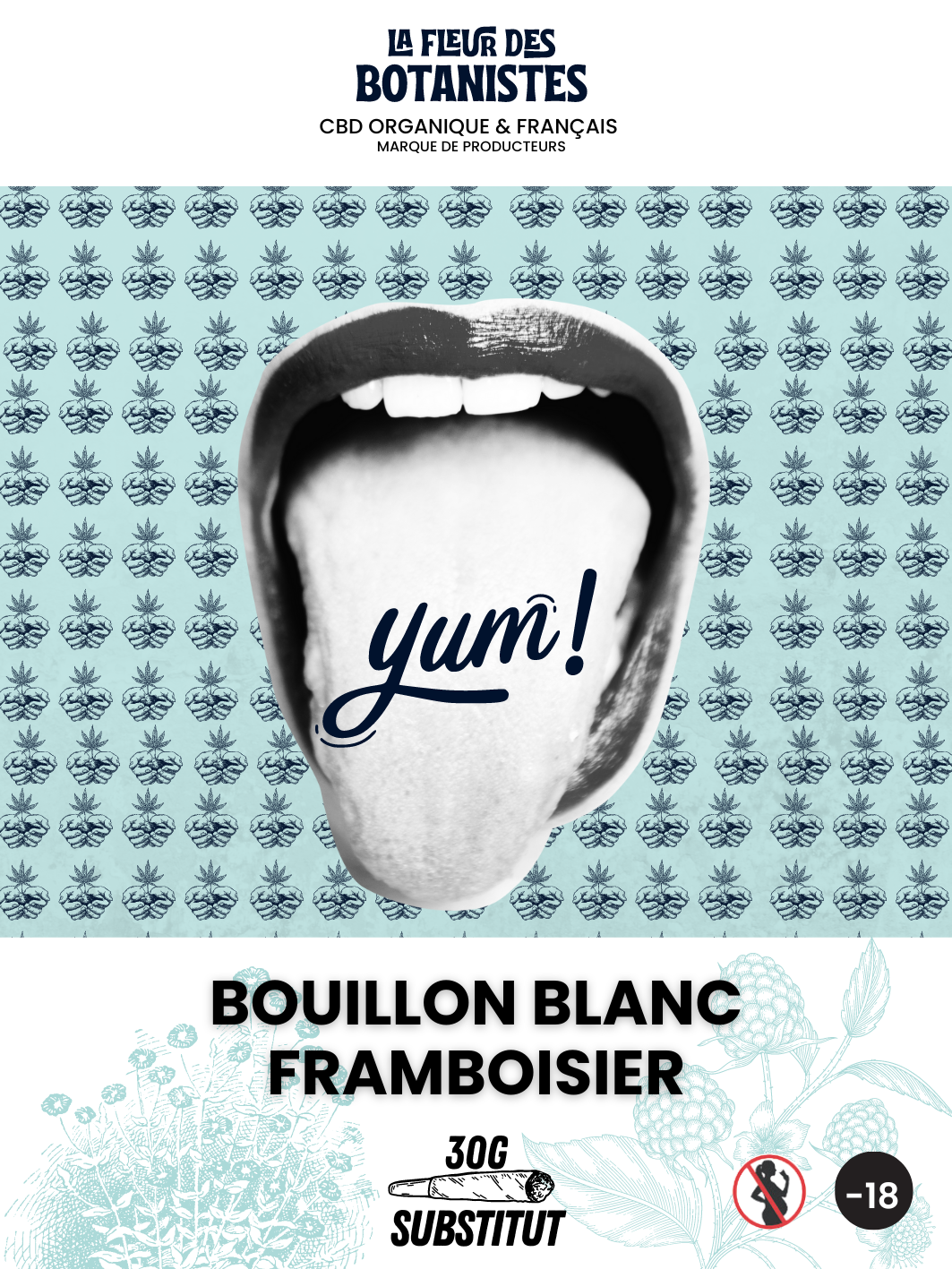Substitut Bouillon blanc Framboisier