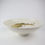Thumbnail: Large white Porcelain bowl with gold swirl