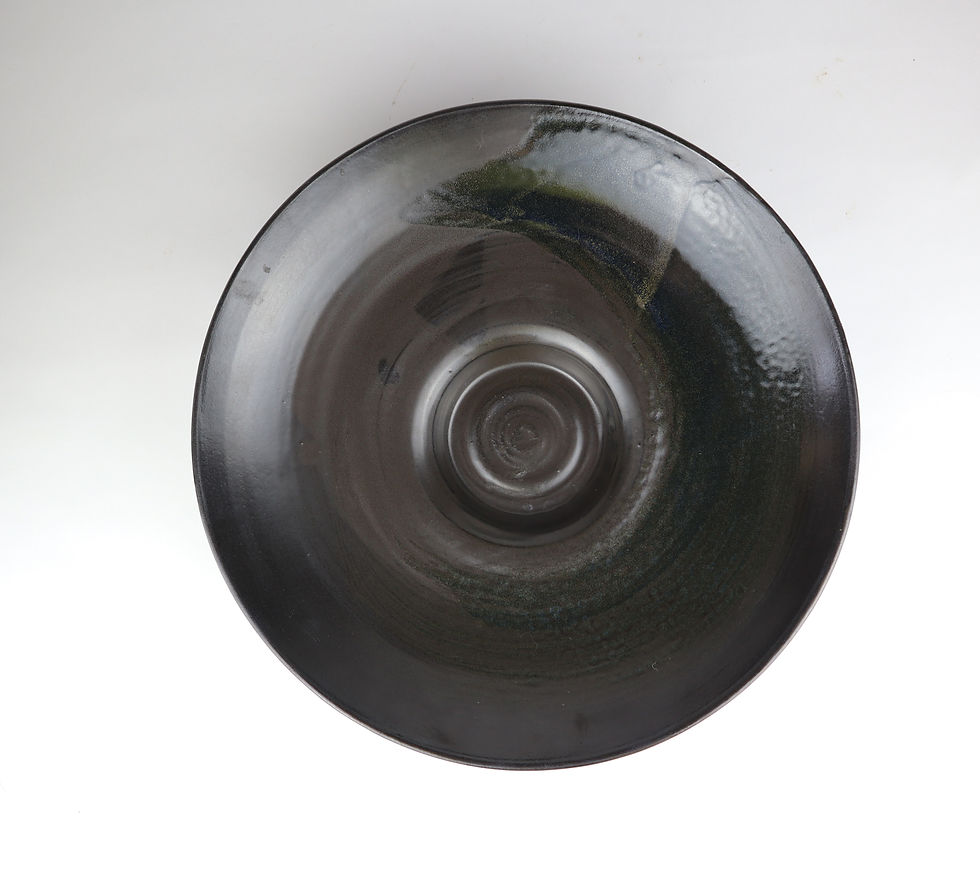 Thumbnail: Black clay platter