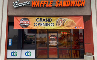 Famous Waffle Sandwich