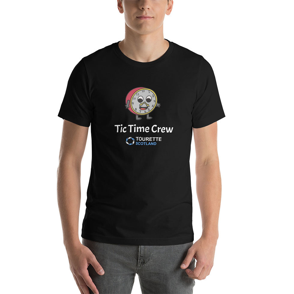 Thumbnail: Unisex T-Shirt Dark - Tic Time Crew