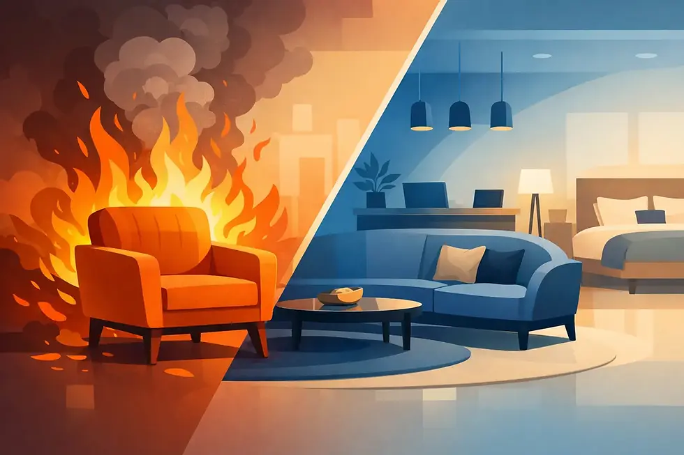 Fire Rated Upholstery for Hospitality Projects