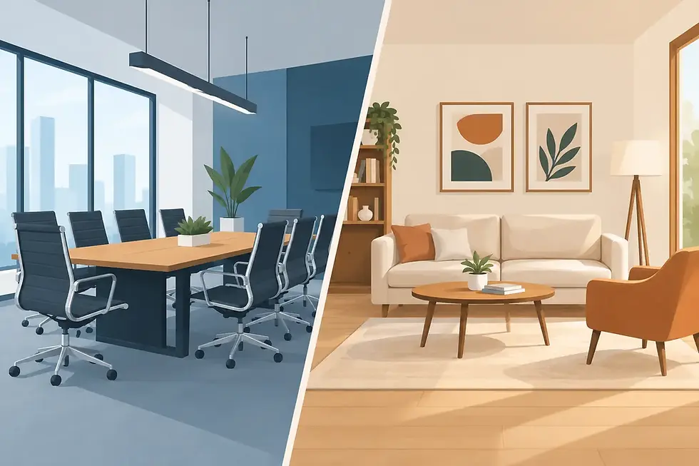 Contract Furniture vs Residential Furniture