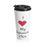 Thumbnail: I Love My Japanese Chin Stainless Steel Travel Mug
