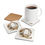 Thumbnail: Country Letter 'Q' Corkwood Coaster Set
