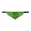 Thumbnail: Happy Pawlidays Pet Bandana Collar in Green