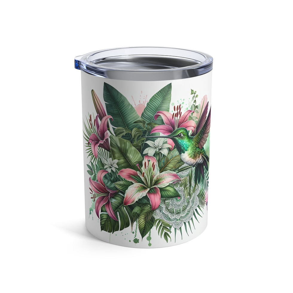 Hummingbird 10oz Tumbler