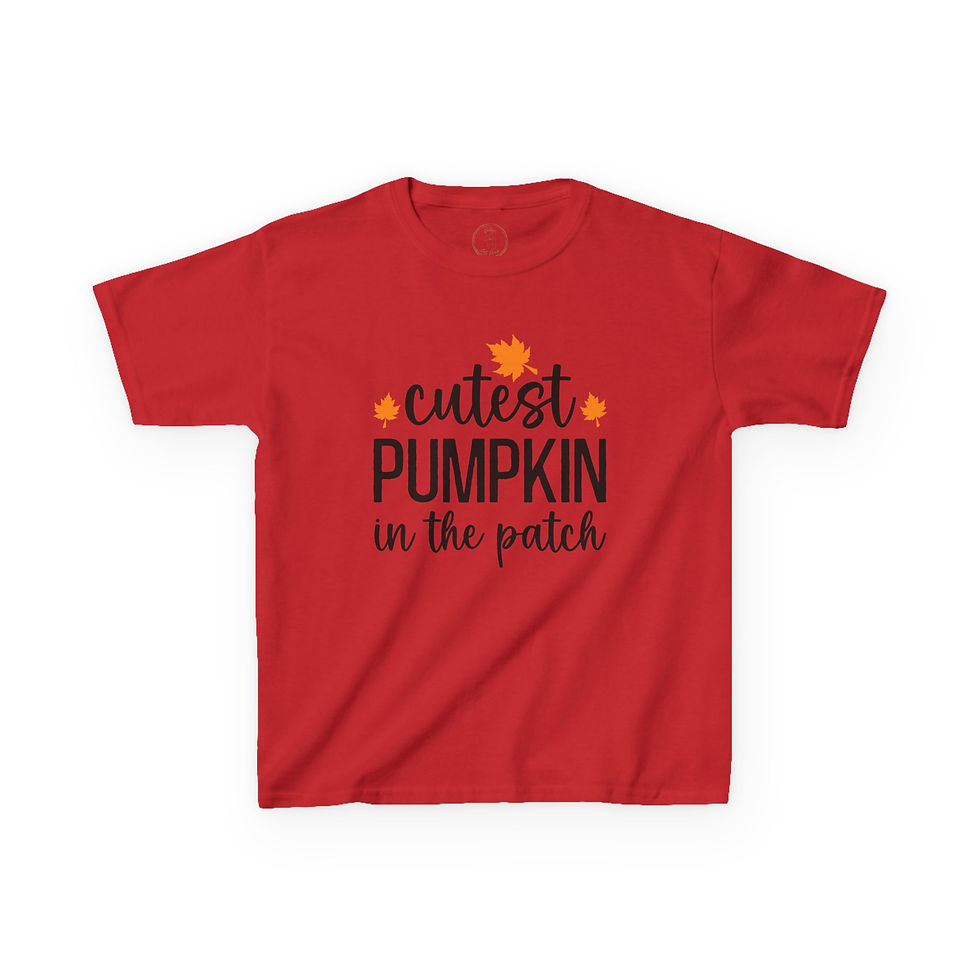 Thumbnail: Cutest Pumpkin In The Patch Kids Tee