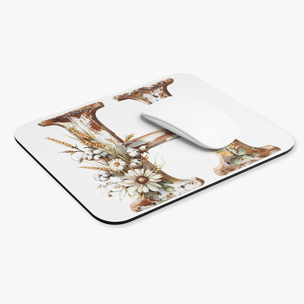 Thumbnail: Country Letter 'H' Mouse Pad (Rectangle)