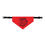 Thumbnail: Happy Pawlidays Pet Bandana Collar in Red