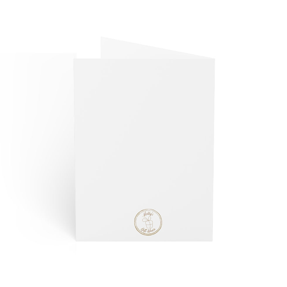 Thumbnail: Warm, Chunky Wishes Christmas Cards (1, 10, 30, and 50pcs)
