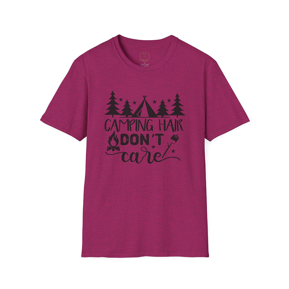 Thumbnail: Camping Hair, Don't Care Tee