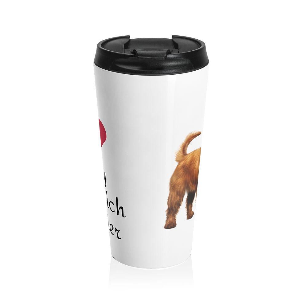 Thumbnail: I Love My Norwich Terrier Stainless Steel Travel Mug