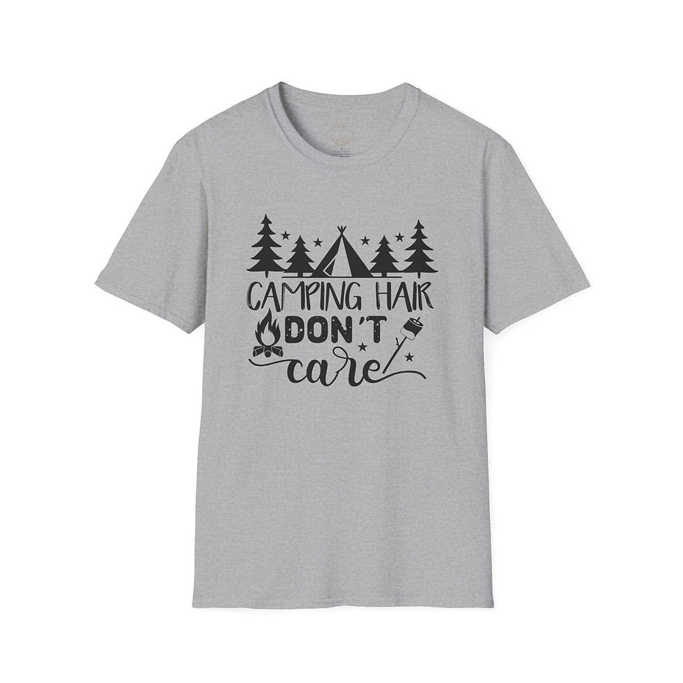 Thumbnail: Camping Hair, Don't Care Tee