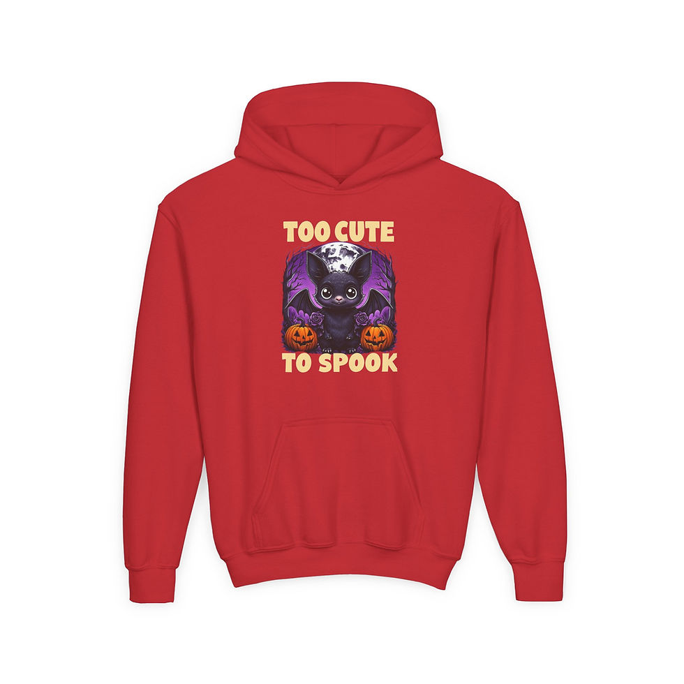 Thumbnail: Too Cute To Spook Hooded Sweatshirt