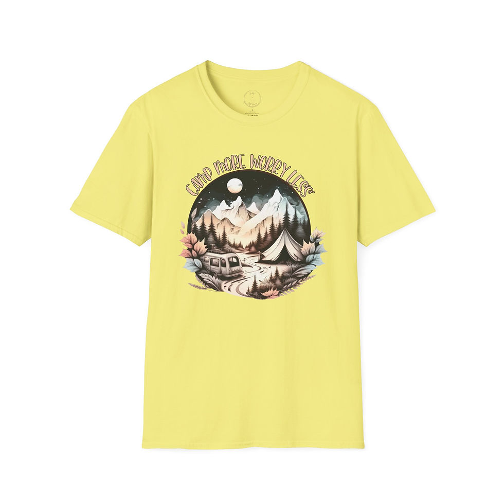 Thumbnail: Camp More, Worry Less Tee