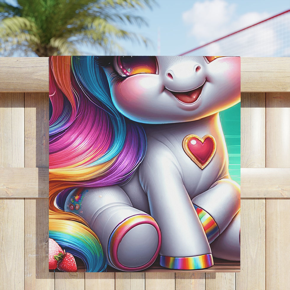Thumbnail: Unicorn Beach Towel