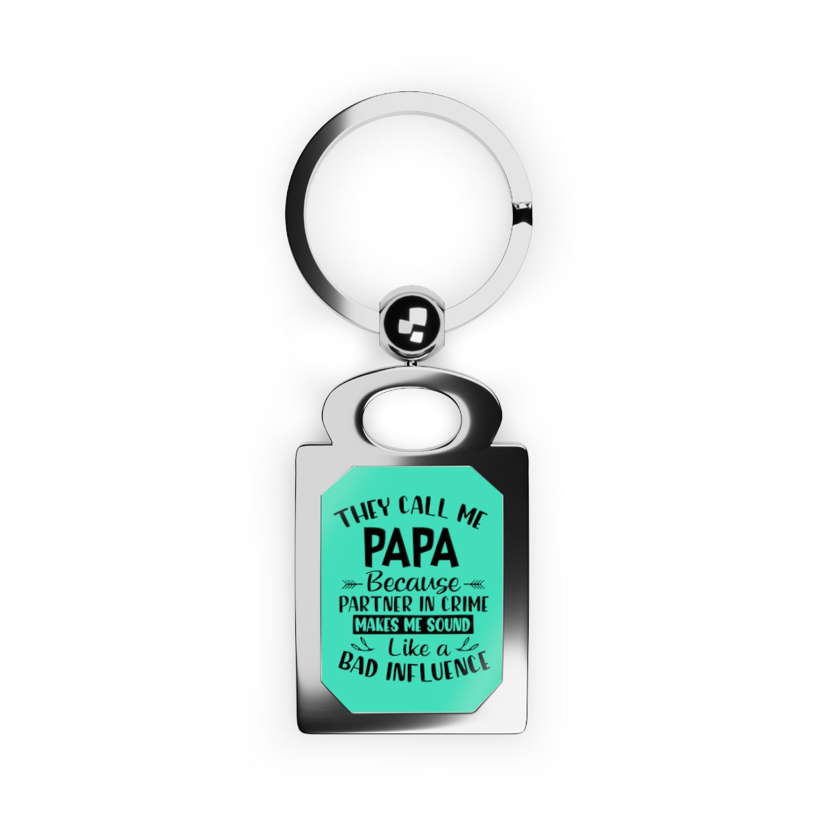 Papa Keyring