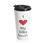 Thumbnail: I Love My Silky Terrier Stainless Steel Travel Mug