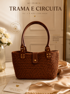 Miniatura: Bolsa Positano - Feita à mão