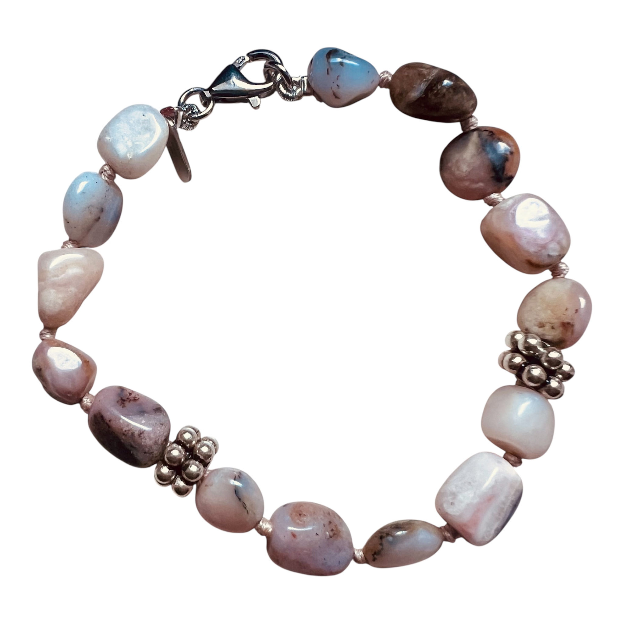 Pink Andean Opal Bracelet Bracelet